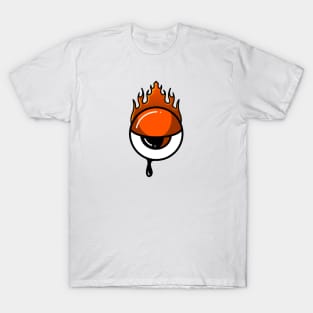 One Eye Fireball Lazy T-Shirt